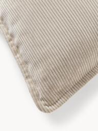 Large Corduroy Sofa Cushion Lennon, 60 x 60 cm - thumbnail 2