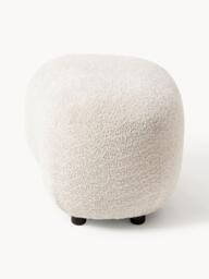 Teddy-Bouclé Ottoman Alba - thumbnail 4