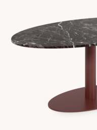 Oval Marble Dining Table Miley, 180 x 90 cm - thumbnail 4