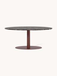 Oval Marble Dining Table Miley, 180 x 90 cm - thumbnail 2