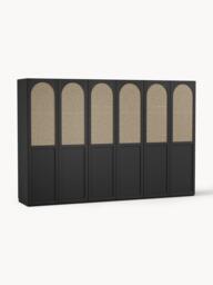 Modular Hinged Door Wardrobe Jeanne, 300 cm Wide, in various sizes - thumbnail 1