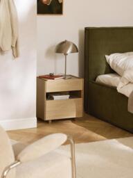 Wooden Bedside Table Larsen - thumbnail 2