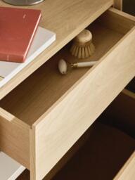 Wooden Bedside Table Larsen - thumbnail 9