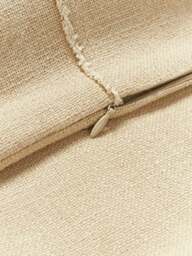 Hand-Woven Cushion Cover Terre with Decorative Seam - thumbnail 5