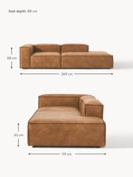 Modular Leather Chaise Lennon - thumbnail 9