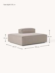Chaise Module Lennon - thumbnail 7