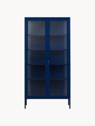 Metal Display Cabinet The Collector with Ribbed Glass - thumbnail 4