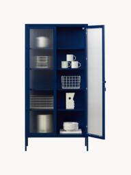 Metal Display Cabinet The Collector with Ribbed Glass - thumbnail 5