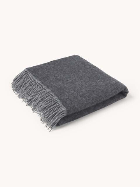 Wool Reversible Throw Double Face - image 1