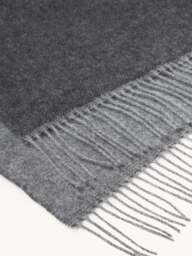 Wool Reversible Throw Double Face - thumbnail 4