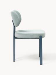 Upholstered Corduroy Dining Chair Adrien - thumbnail 3