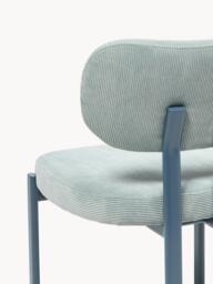 Upholstered Corduroy Dining Chair Adrien - thumbnail 6