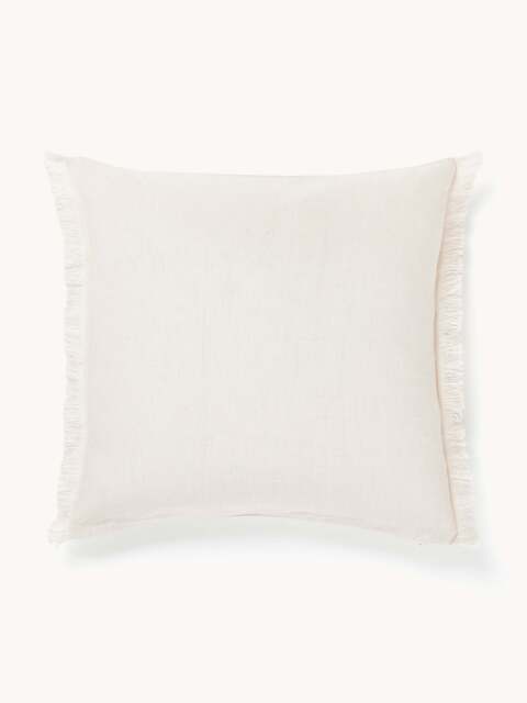 Linen Cushion Cover Luana with Fringes
