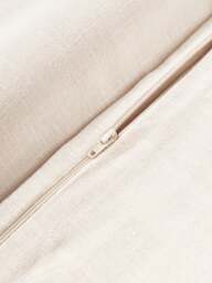 Linen Cushion Cover Luana with Fringes - thumbnail 4
