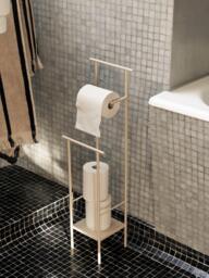 Toilet Roll Holder Dora with Shelf - thumbnail 2
