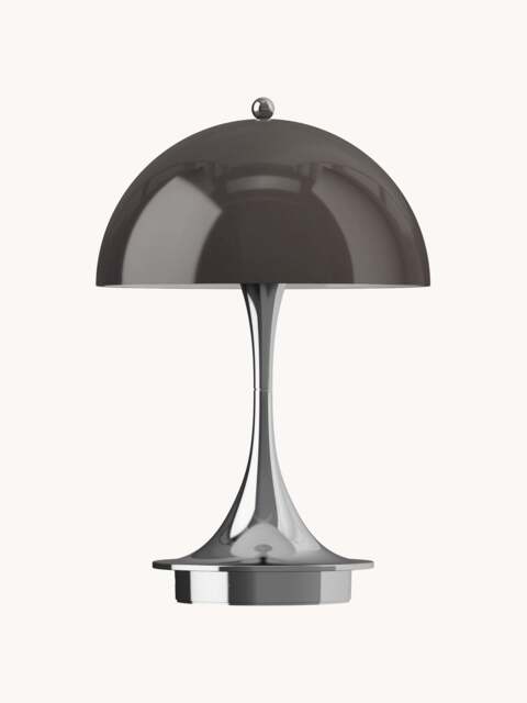 Small Portable LED Table Lamp Panthella 160, Design Verner Panton - image 1