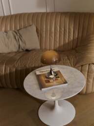 Small Portable LED Table Lamp Panthella 160, Design Verner Panton - thumbnail 5