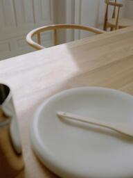 Oak Wood Dining Table Atlas, Various Sizes - thumbnail 4
