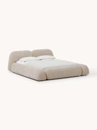 Upholstered Bed Wolke with Storage