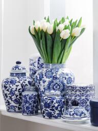 Porcelain Lidded Vase Annabelle, H 13 cm - thumbnail 6