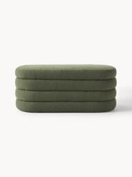 Bouclé Upholstered Bench Alto - thumbnail 3