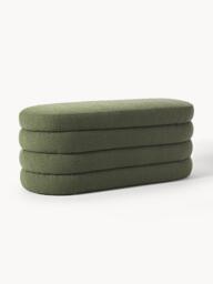 Bouclé Upholstered Bench Alto