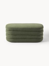 Bouclé Upholstered Bench Alto - thumbnail 4