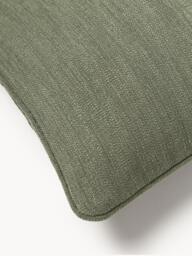 Bouclé Cushion Cover Aya with Piping - thumbnail 5