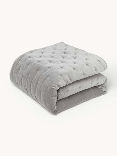 Quilted Velvet Bedspread Cheryl - image 1