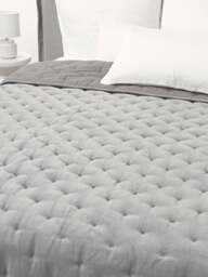 Quilted Velvet Bedspread Cheryl - thumbnail 3