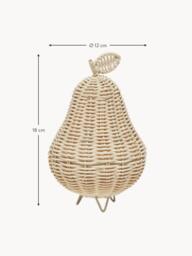 Handmade Rattan Table Lamp Pear - thumbnail 3