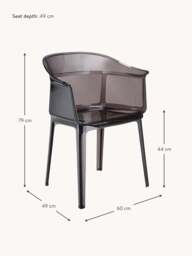 Outdoor Dining Chairs Papyrus with Armrests, Set of 2 - thumbnail 8