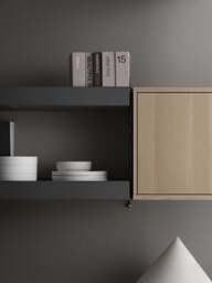 Metal Shelf String System, W 58 x D 30 cm - thumbnail 2