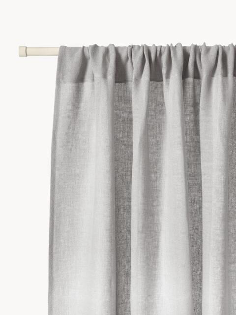 Light-Filtering Rod Pocket Curtains Harmony, Set of 2, W 140 cm - image 1