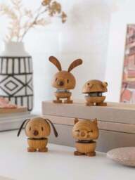 Oak Wood Decorative Object Fuzzle - thumbnail 3
