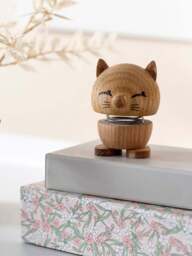 Oak Wood Decorative Object Fuzzle - thumbnail 2