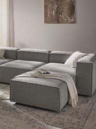 Bouclé Ottoman Lennon - thumbnail 2