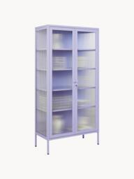 Metal Display Cabinet The Collector with Ribbed Glass - thumbnail 3