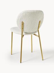 Upholstered Bouclé Dining Chairs Ulrica, Set of 2 - thumbnail 3