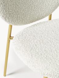Upholstered Bouclé Dining Chairs Ulrica, Set of 2 - thumbnail 6