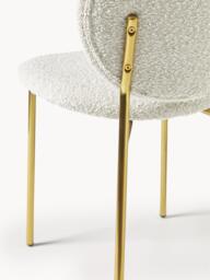 Upholstered Bouclé Dining Chairs Ulrica, Set of 2 - thumbnail 5