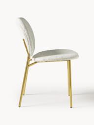 Upholstered Bouclé Dining Chairs Ulrica, Set of 2 - thumbnail 4