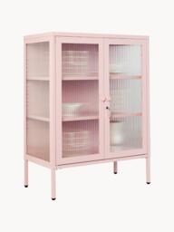 Metal Display Cabinet The Mixer with Ribbed Glass - thumbnail 3