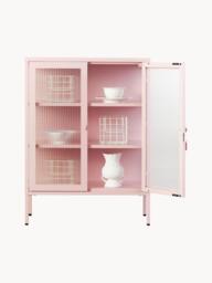 Metal Display Cabinet The Mixer with Ribbed Glass - thumbnail 5
