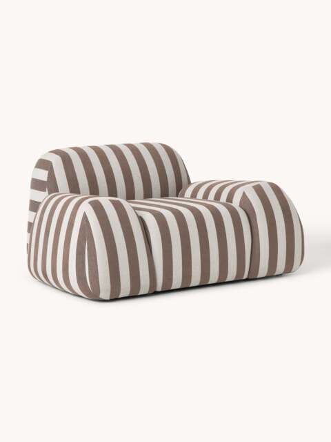 Striped Lounge Chair Wolke - image 1