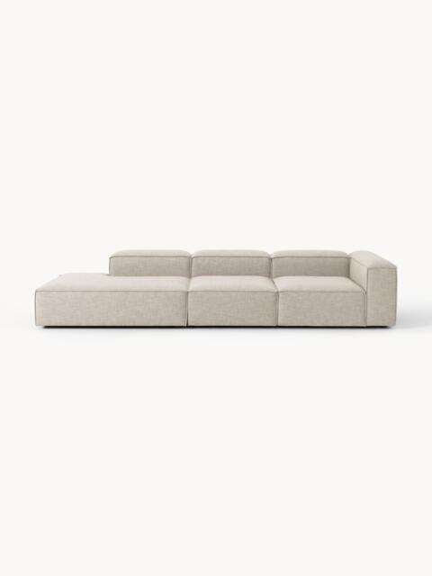 XL Linen Blend Modular Chaise Lennon