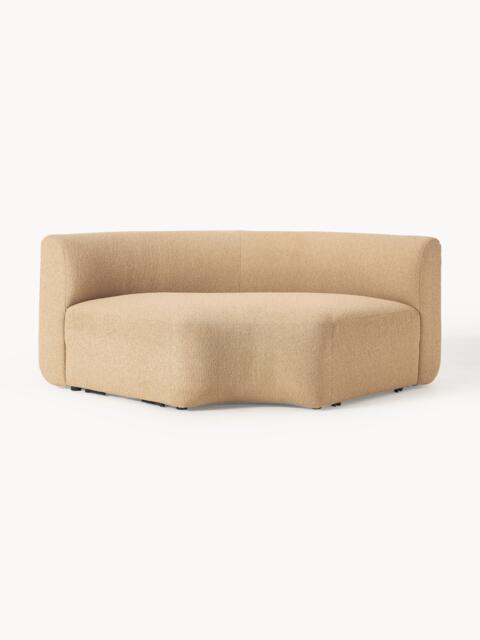 Round Bouclé Corner Module Sofia - image 1