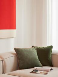 Velvet Cushion Covers Carter, Set of 2 - thumbnail 2