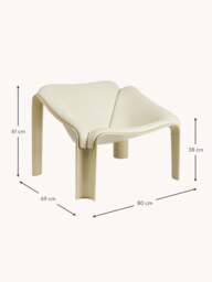 Leather Lounge Chair F300 - thumbnail 7