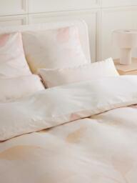 Cotton Sateen Duvet Cover Marino with Floral Print - thumbnail 8